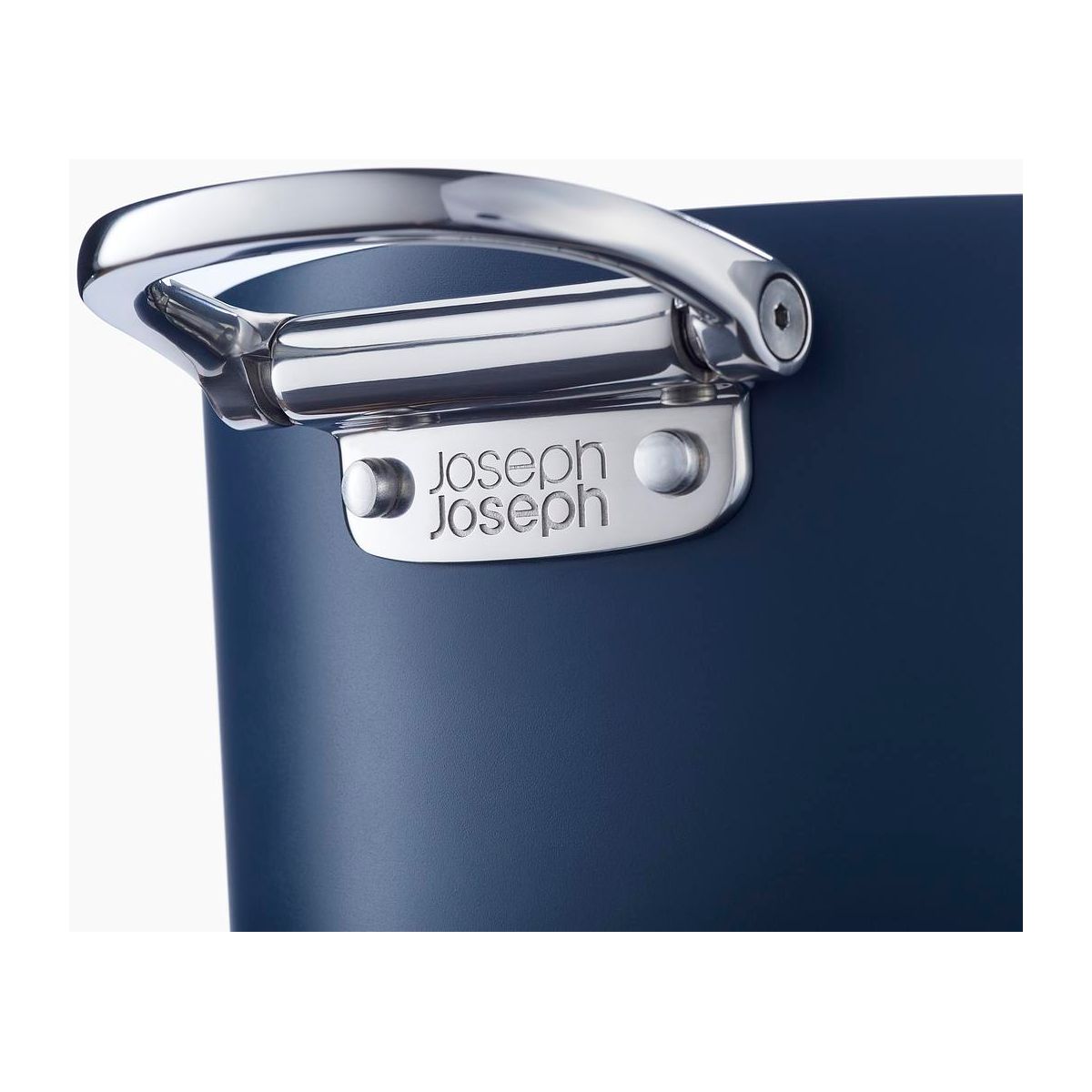 Marmite Space de 25 cm 8 litres avec couvercle bleu, JOSEPH JOSEPH