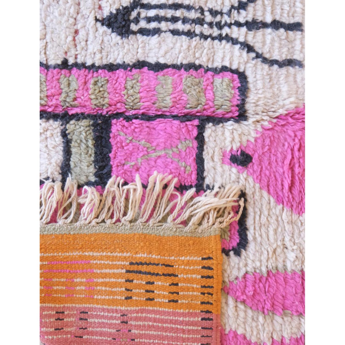 Tapis berbère marocain pure laine 179 x 274 cm palette colorée, AFK LIVING