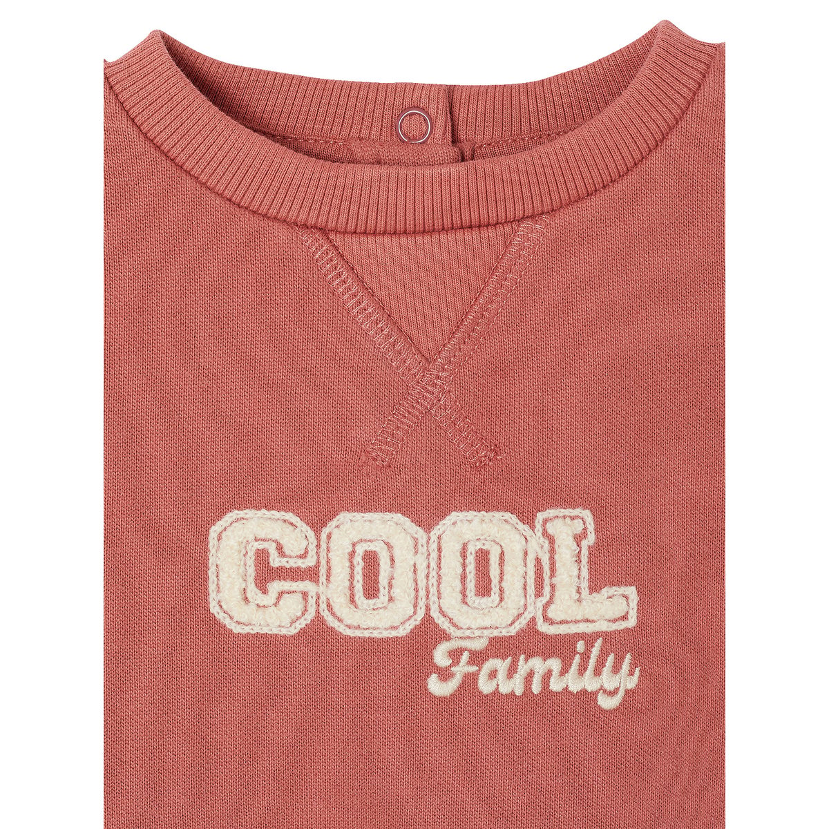 Sweat manches longues terracotta, ENVIE DE FRAISE