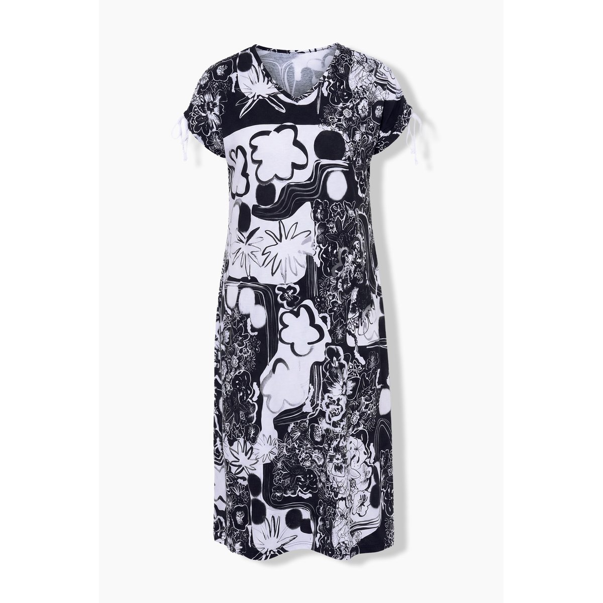 Robe en jersey sans manches noir, ULLA POPKEN