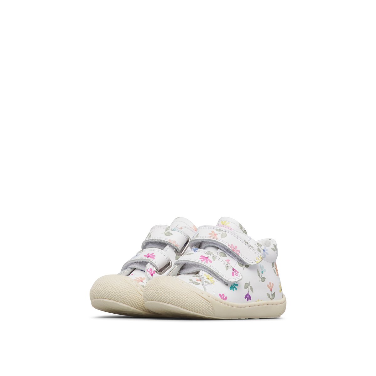Chaussures premiers pas en cuir COCOON VL blanc-, NATURINO