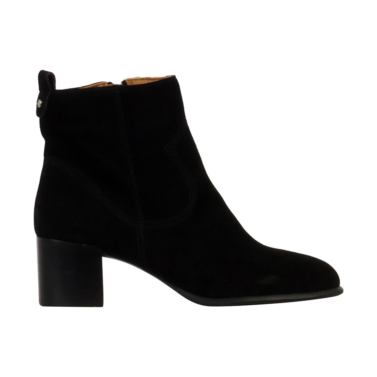 Bottines à Talon Cuir Aurelie noir, EMILIE KARSTON