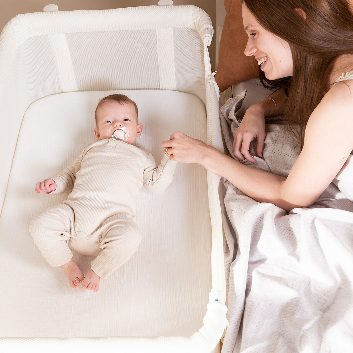 Berceau cododo bébé evolux EVOBSCNW blanc, CHILDHOME