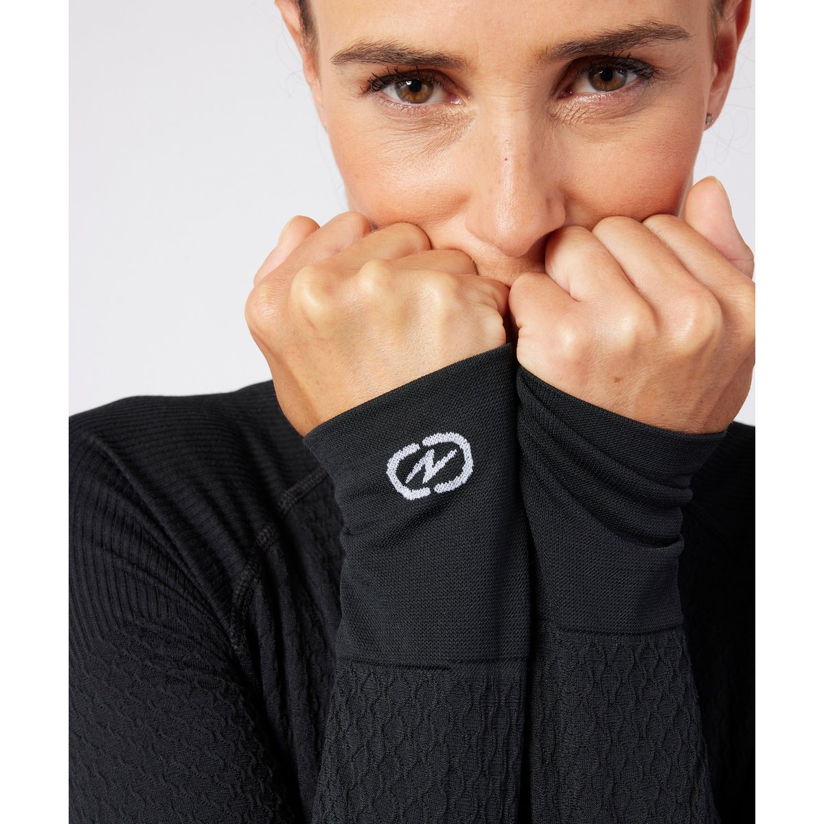 T-shirt col rond Energy 3 Thermolactyl noir, DAMART SPORT