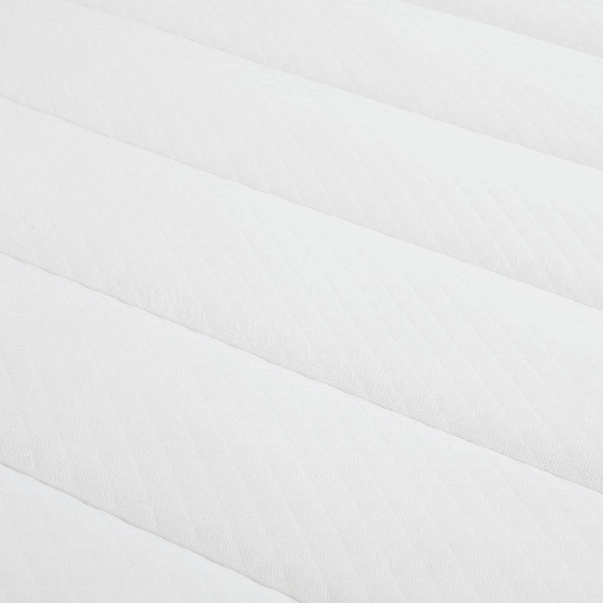 Ensemble matelas couchage latex, sommier Lune et pieds Crépuscule 400 blanc, SOMEO