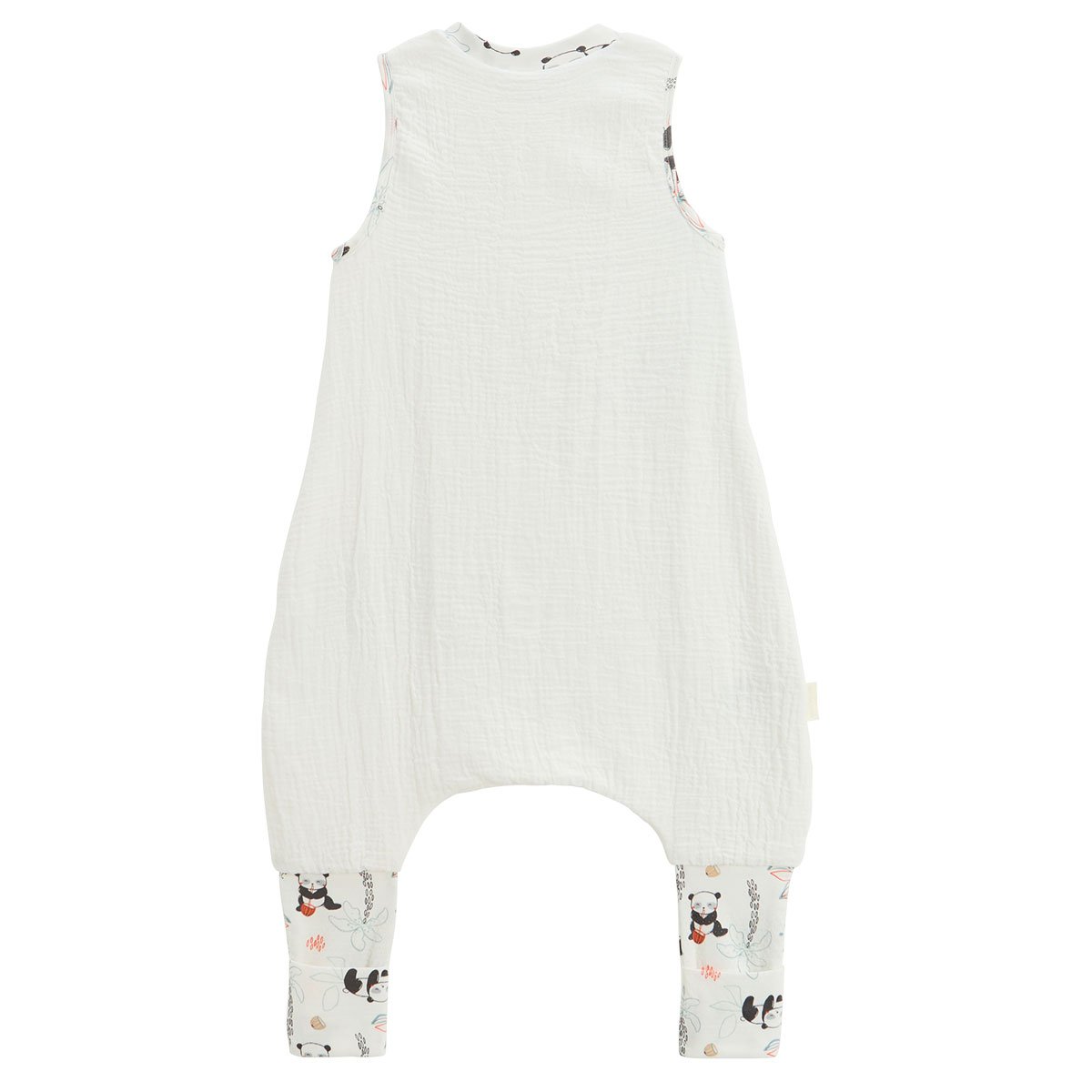 Turbulette TOG 1 en gaze de coton avec pieds retroussables Bento ecru, PETIT BEGUIN