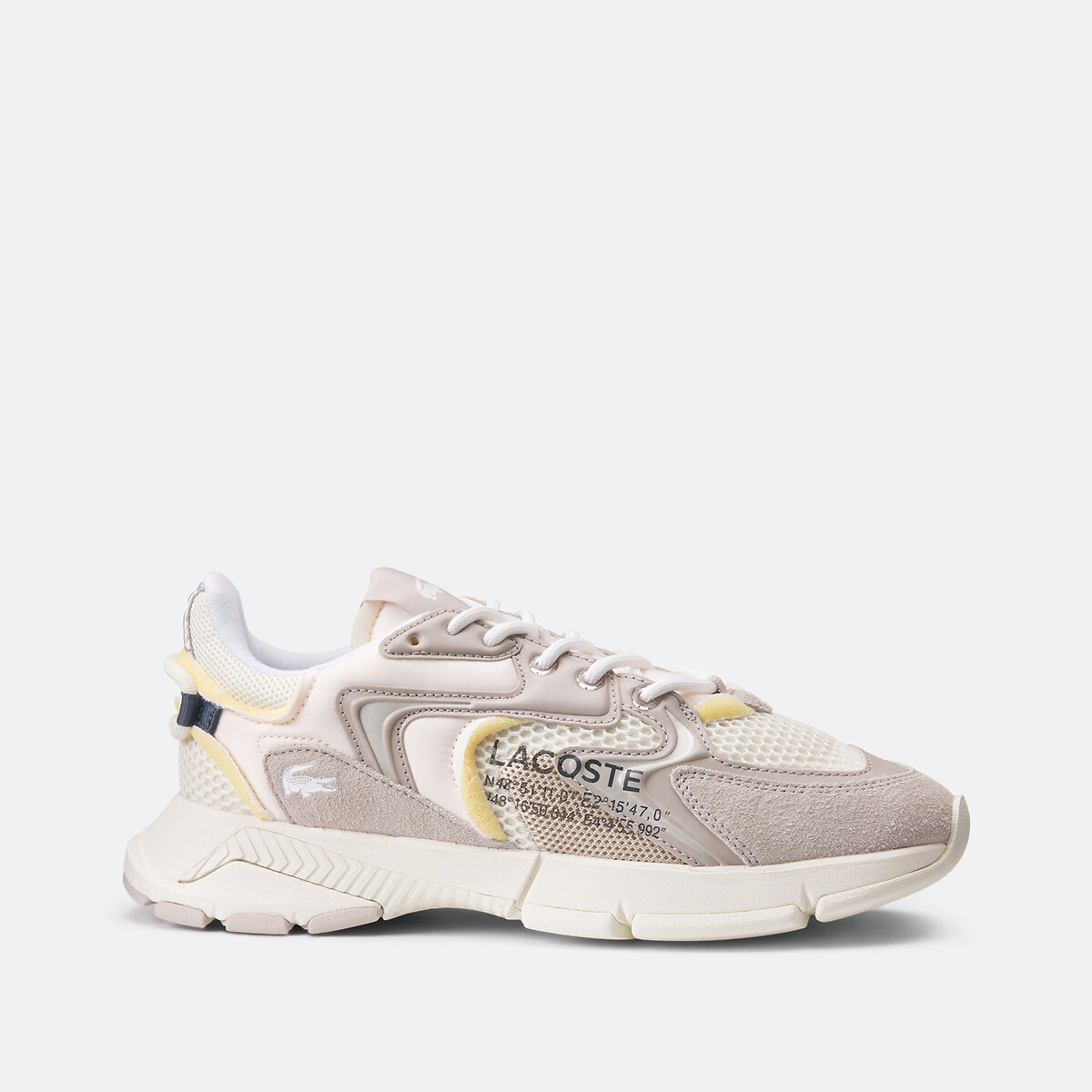 Baskets basses L003 Neo beige, LACOSTE