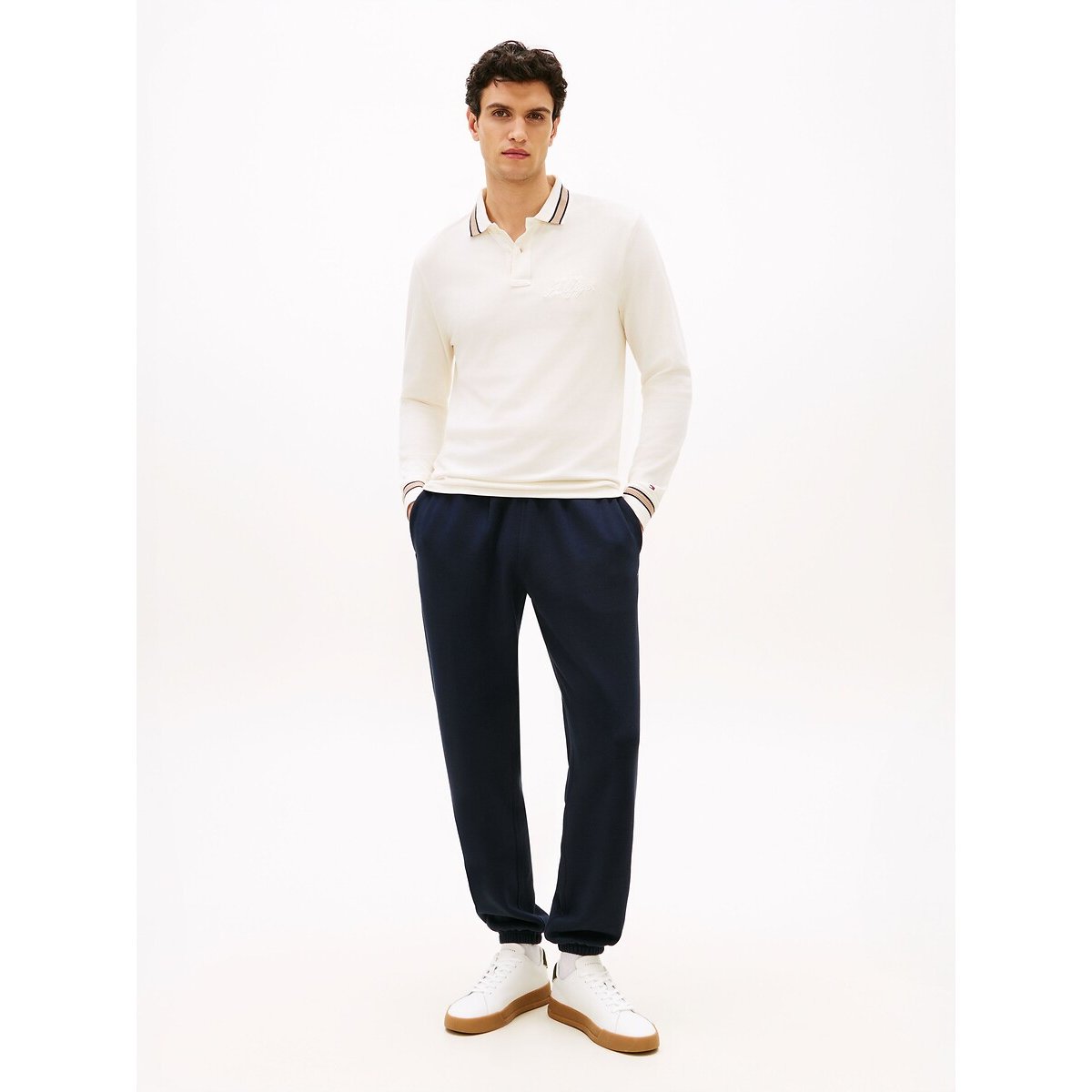 Pantalon de sport, taille élastiquée bleu marine, TOMMY HILFIGER