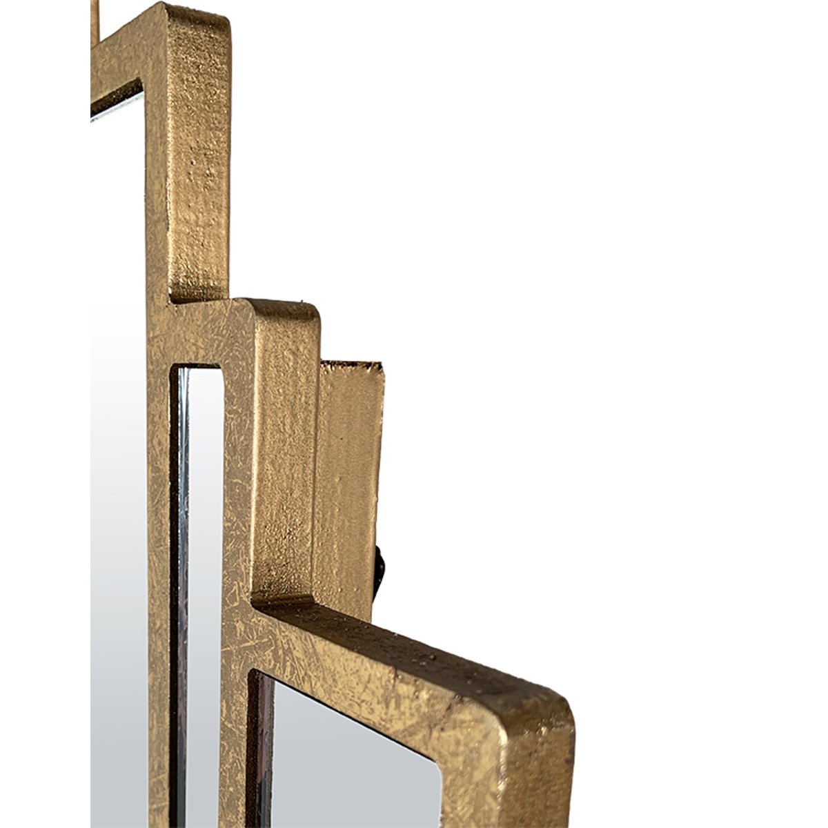 Miroir art déco 51x80cm or, EMDE