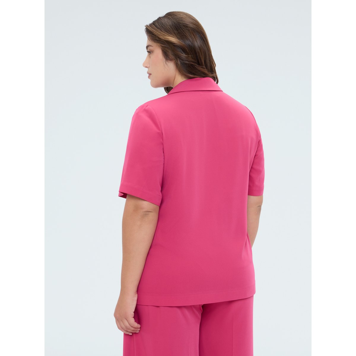 Blazer avec bouton bijou fuchsia, FIORELLA RUBINO
