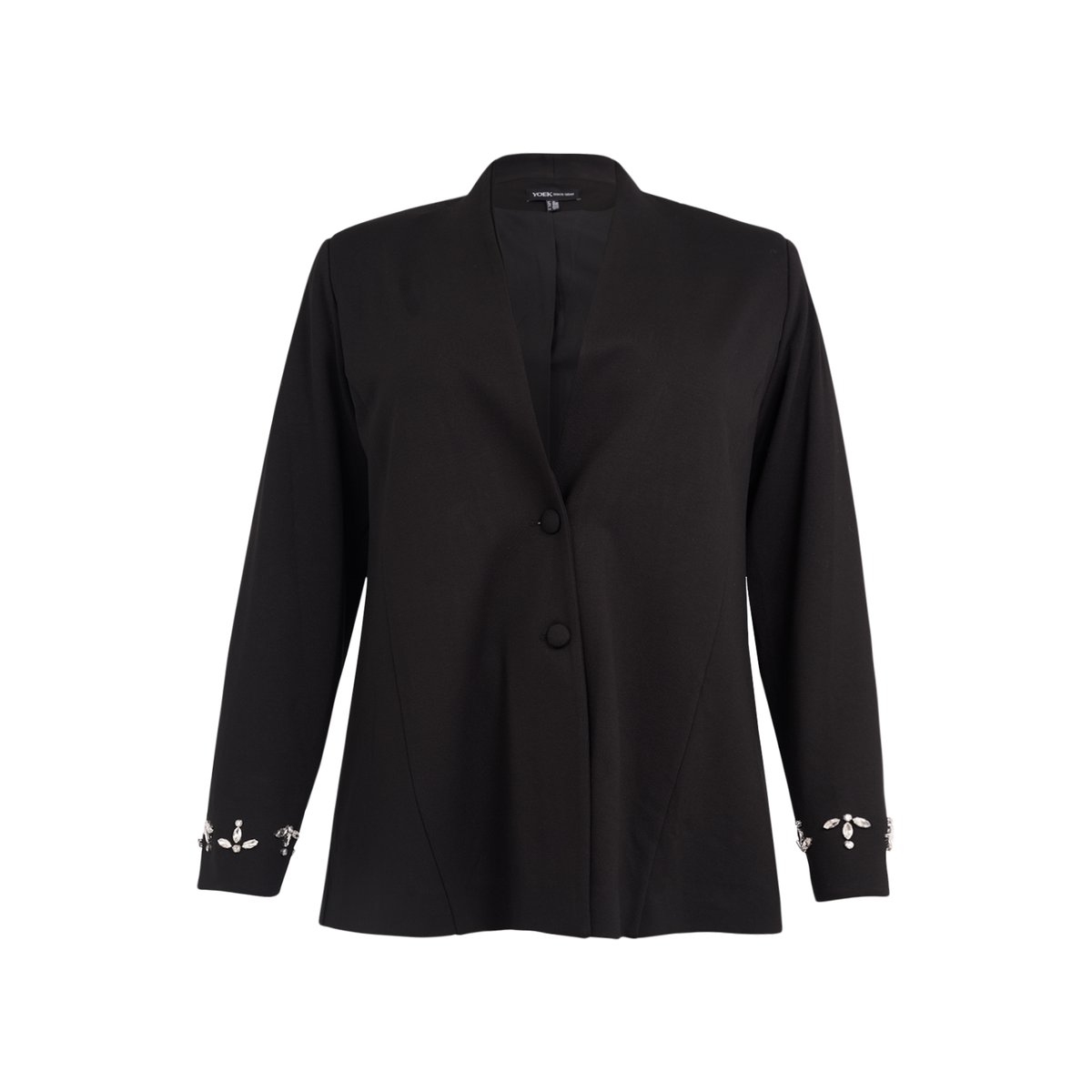 Veste /Blazer avec manches longues noir, YOEK