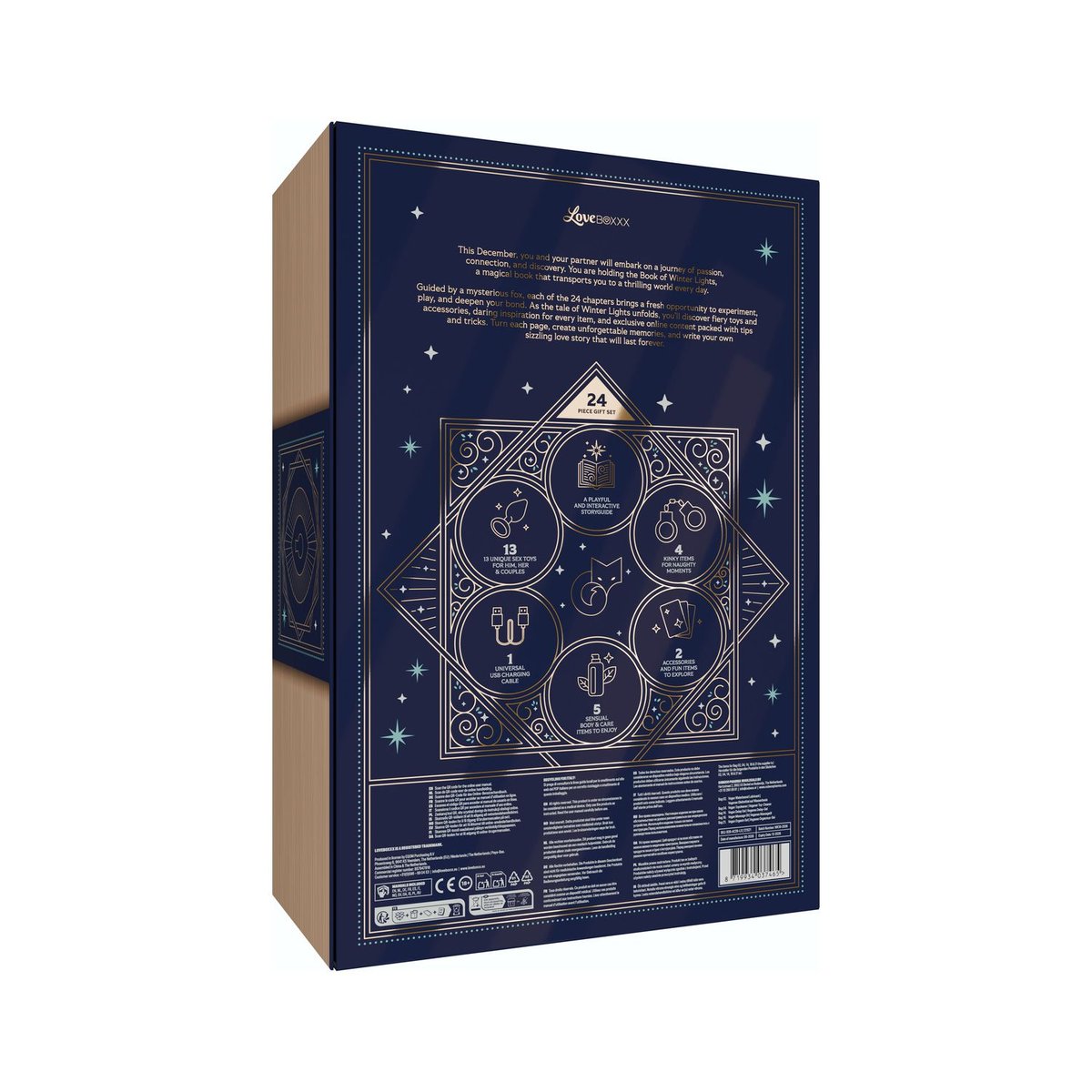 EasyToys x LoveBoxxx Luksus Box Calendrier de l’Avent Deluxe 2026 couleur unique, EASY TOYS
