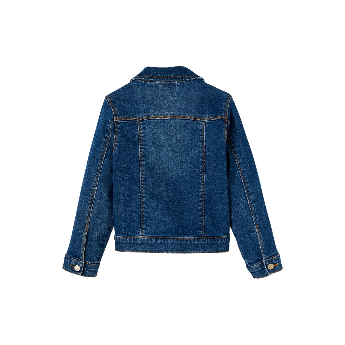 Veste en jean stone, VERTBAUDET