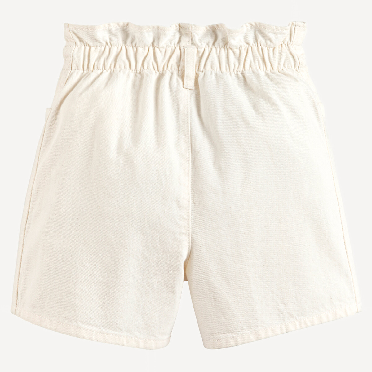 Paperbag Shorts ecru , LA REDOUTE COLLECTIONS