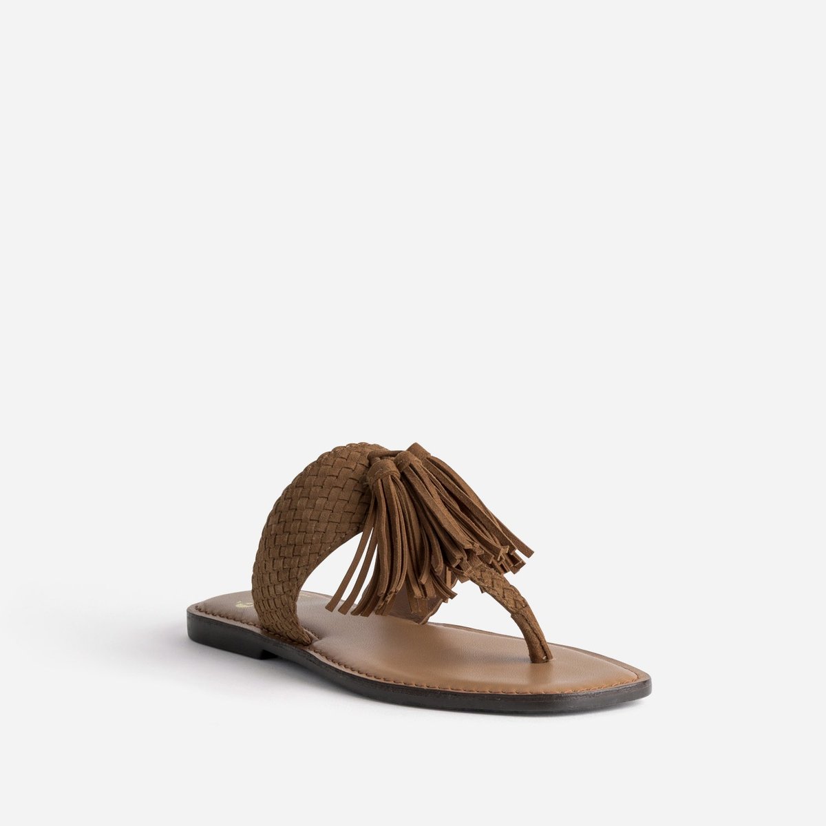 Mule en cuir DANAE camel, ERAM