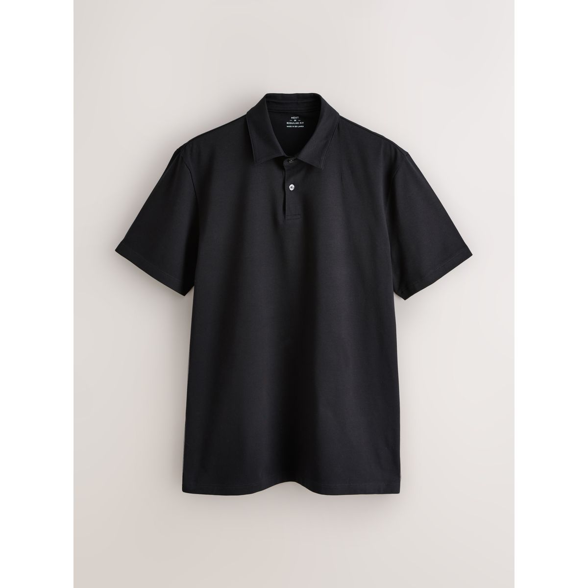 Polo motionflex à manches courtes, lot de 3 noir/gris/bleu marine, NEXT