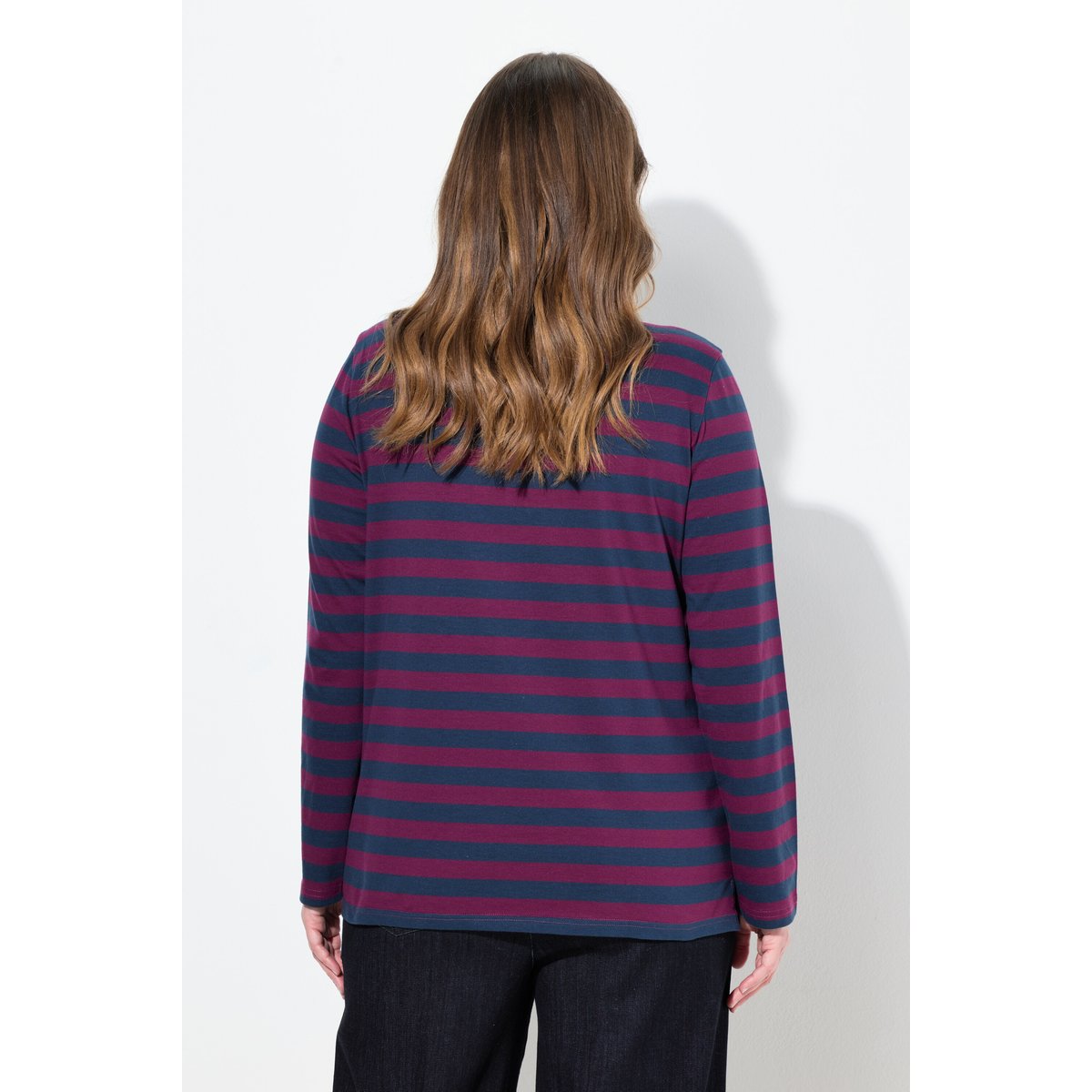 T-shirt à rayures baies de forêt, ULLA POPKEN
