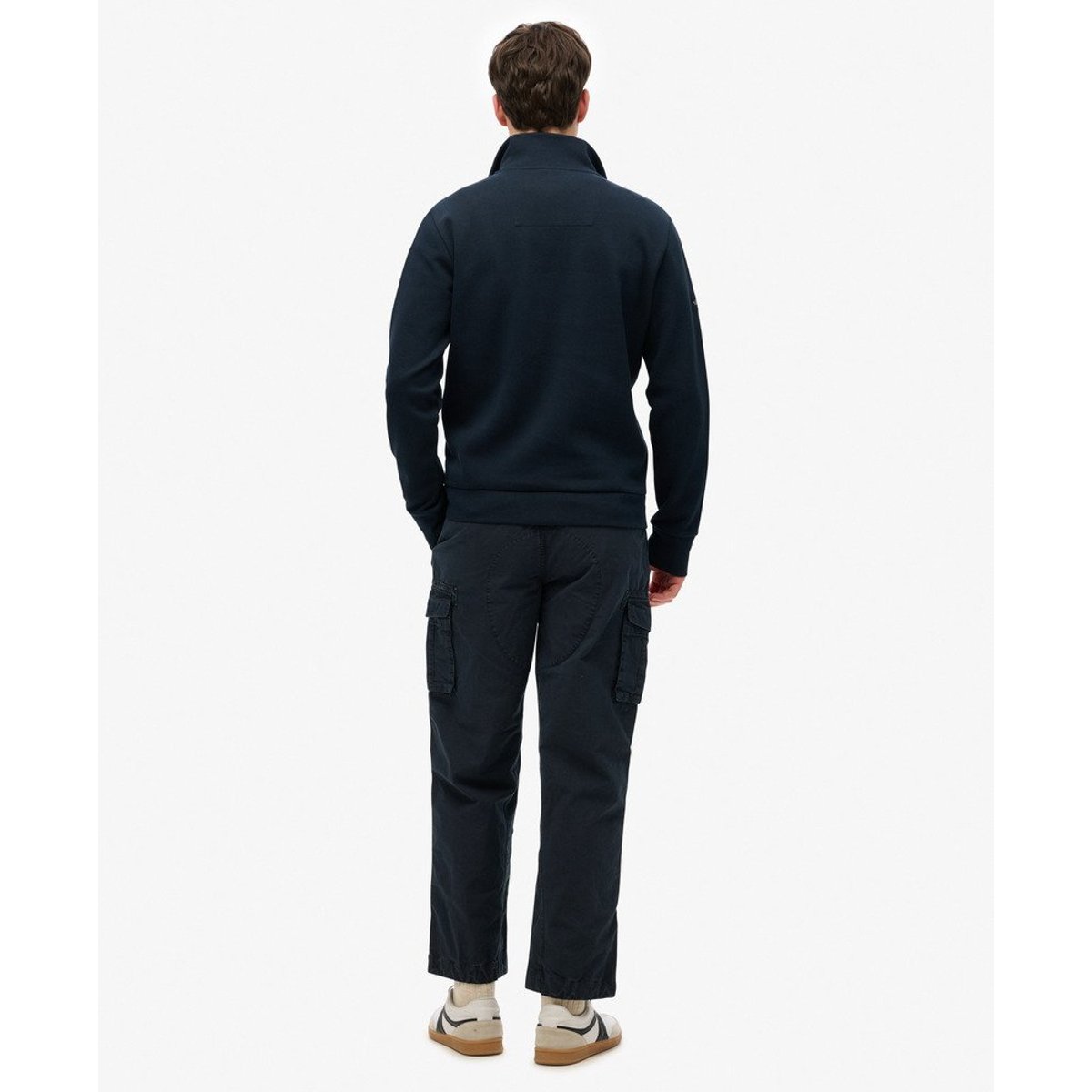 Pantalon cargo léger Parachute bleu marine éclipse, SUPERDRY