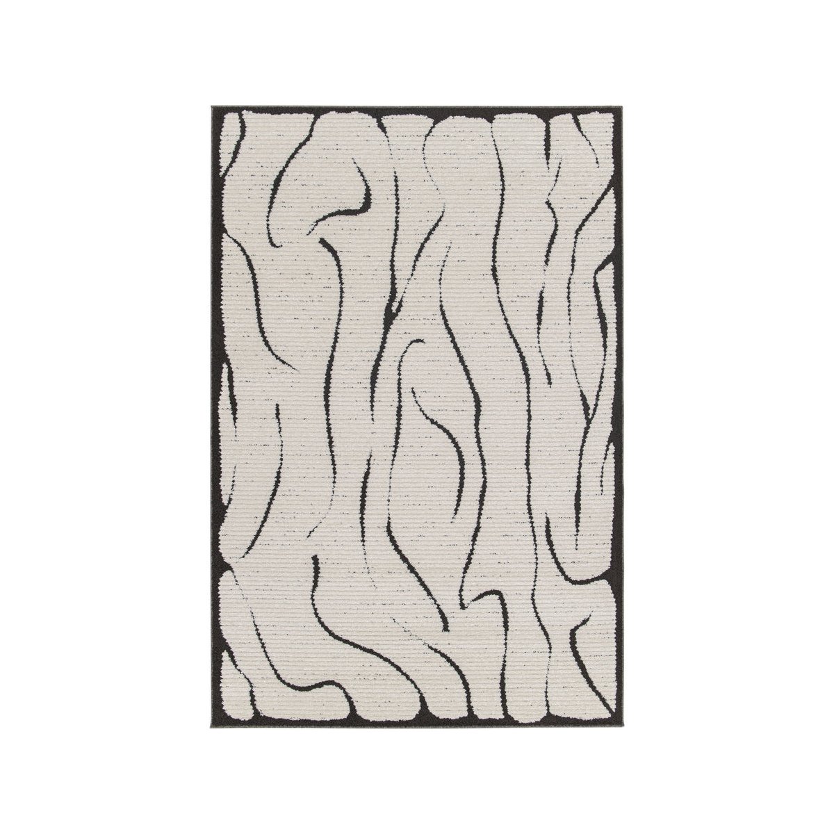 Tapis poils courts style contemporain, COSMARA beige, BOBOCHIC