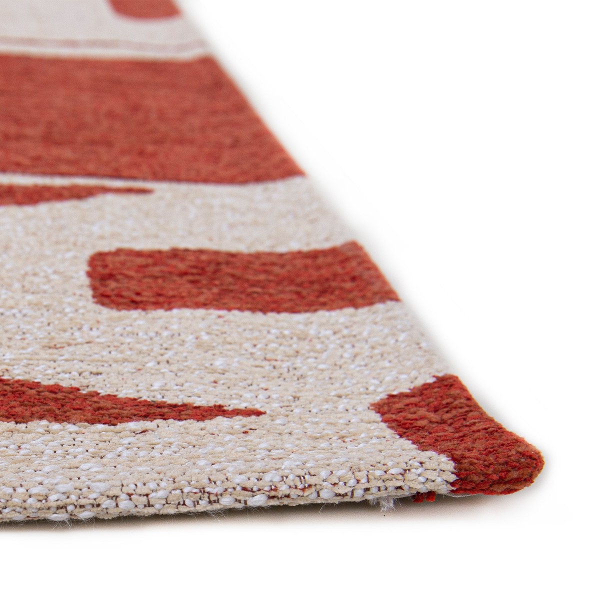 Tapis intérieur/extérieur tissé plat STALE rouge, NOVATREND