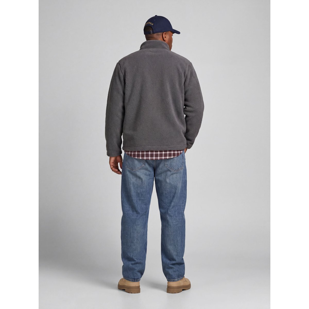 Sweat-Shirt asphalt, JACK & JONES