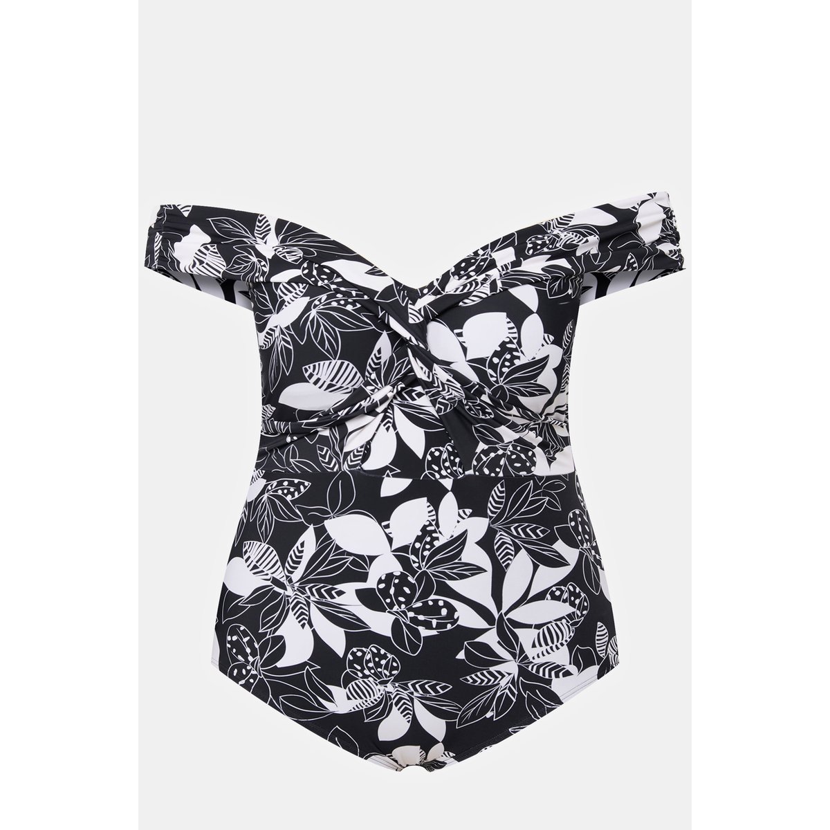 Maillot de bain avec bonnets souples. noir, ULLA POPKEN