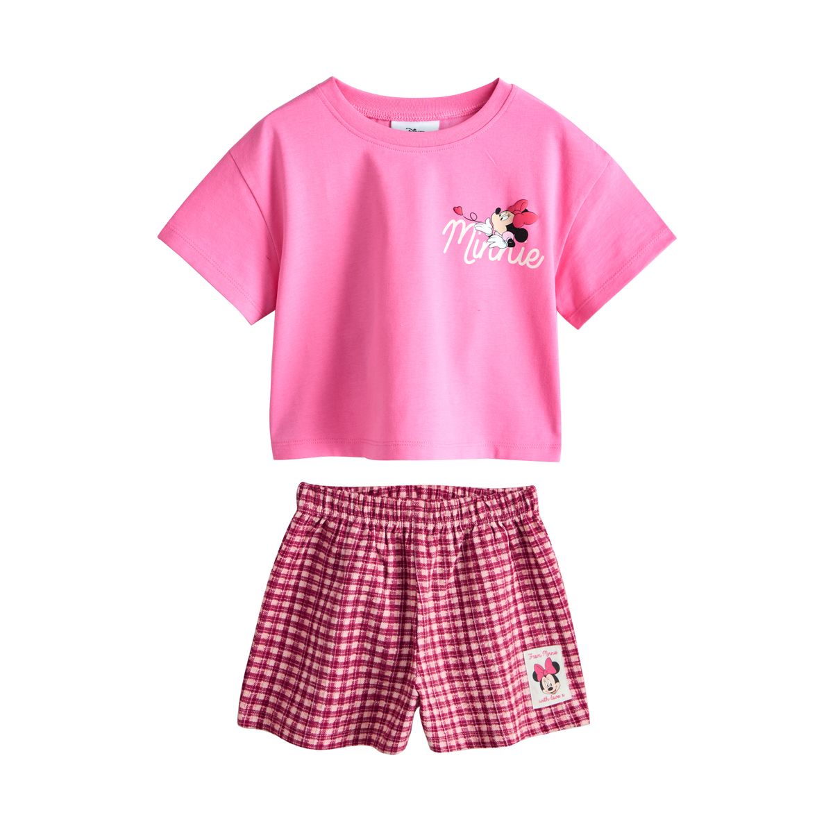 T-shirt et short minnie mouse rose, NEXT