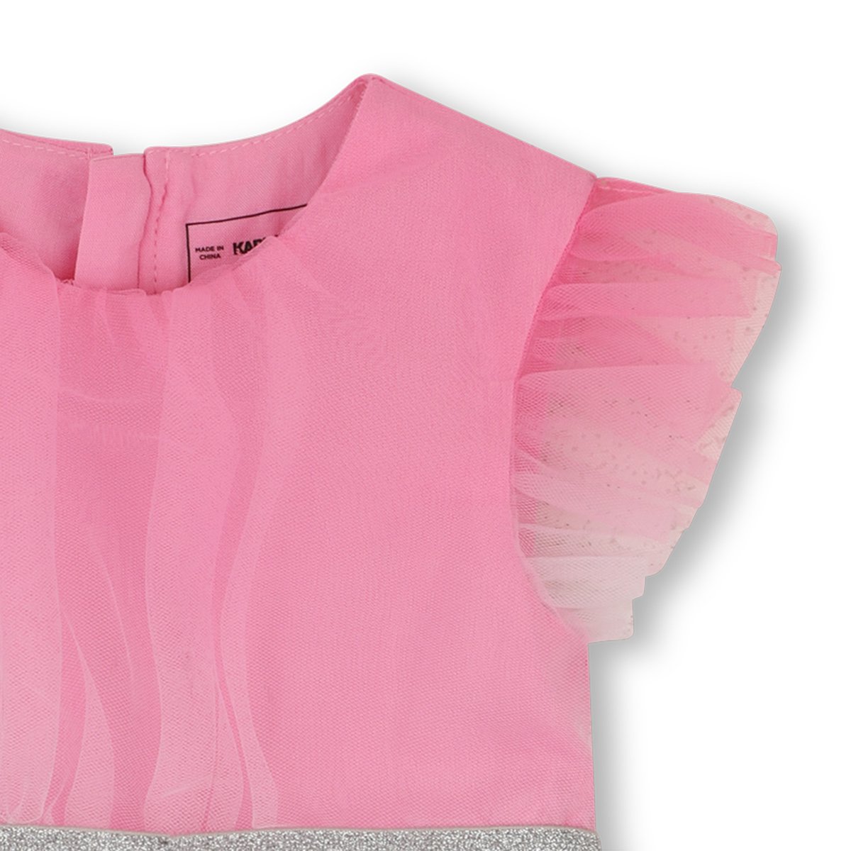 Robe de cérémonie pink frosting, KARL LAGERFELD KIDS