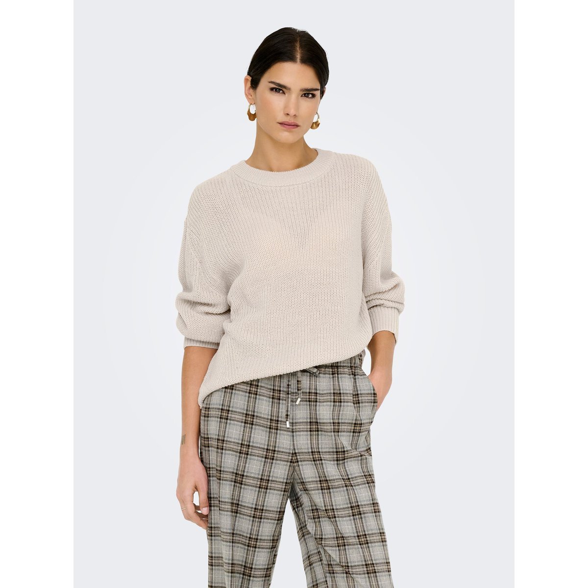 Pull En Maille moonbeam, ONLY
