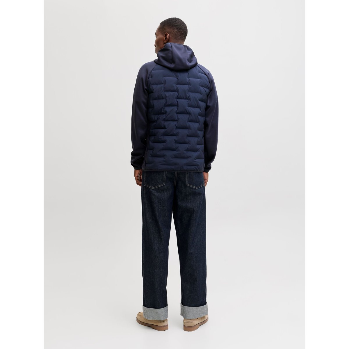 Veste Hybride navy blazer 1, JACK & JONES