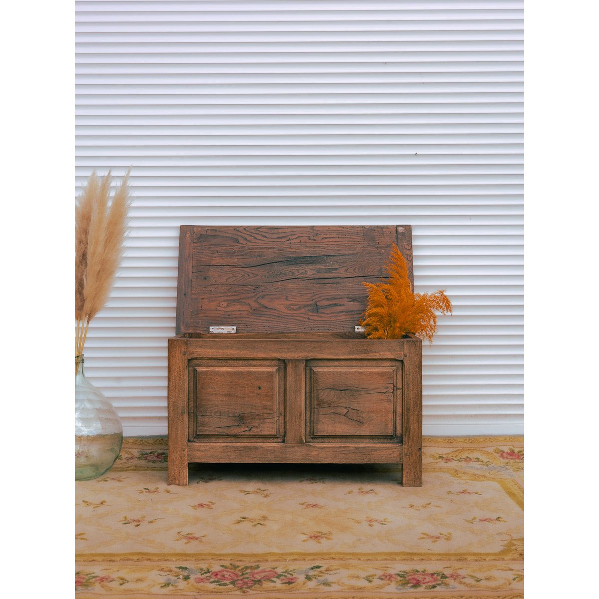 Coffre en bois Lucien N°186 - Bon état marron, DEBONGOUT