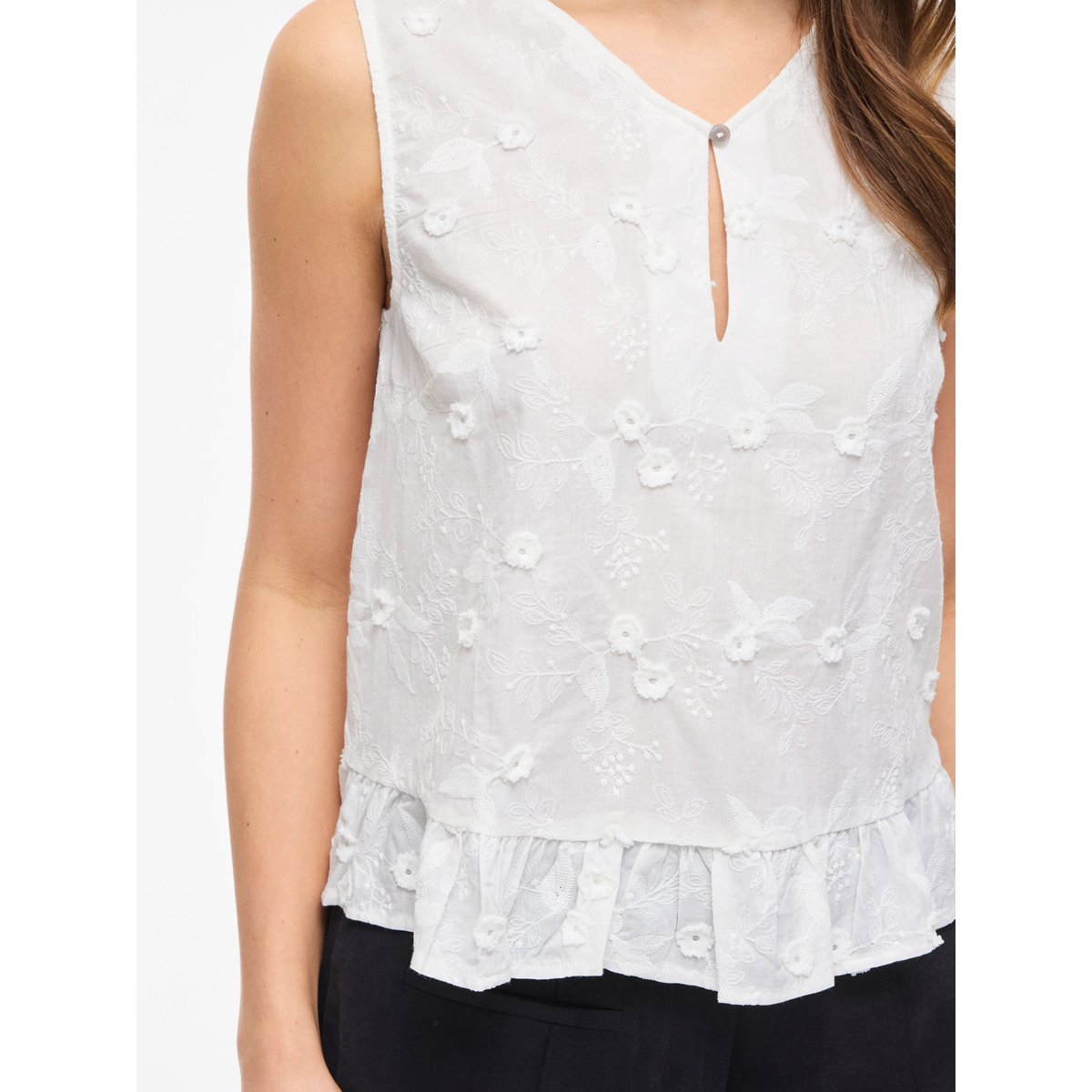 Top Sans Manches snow white, VILA