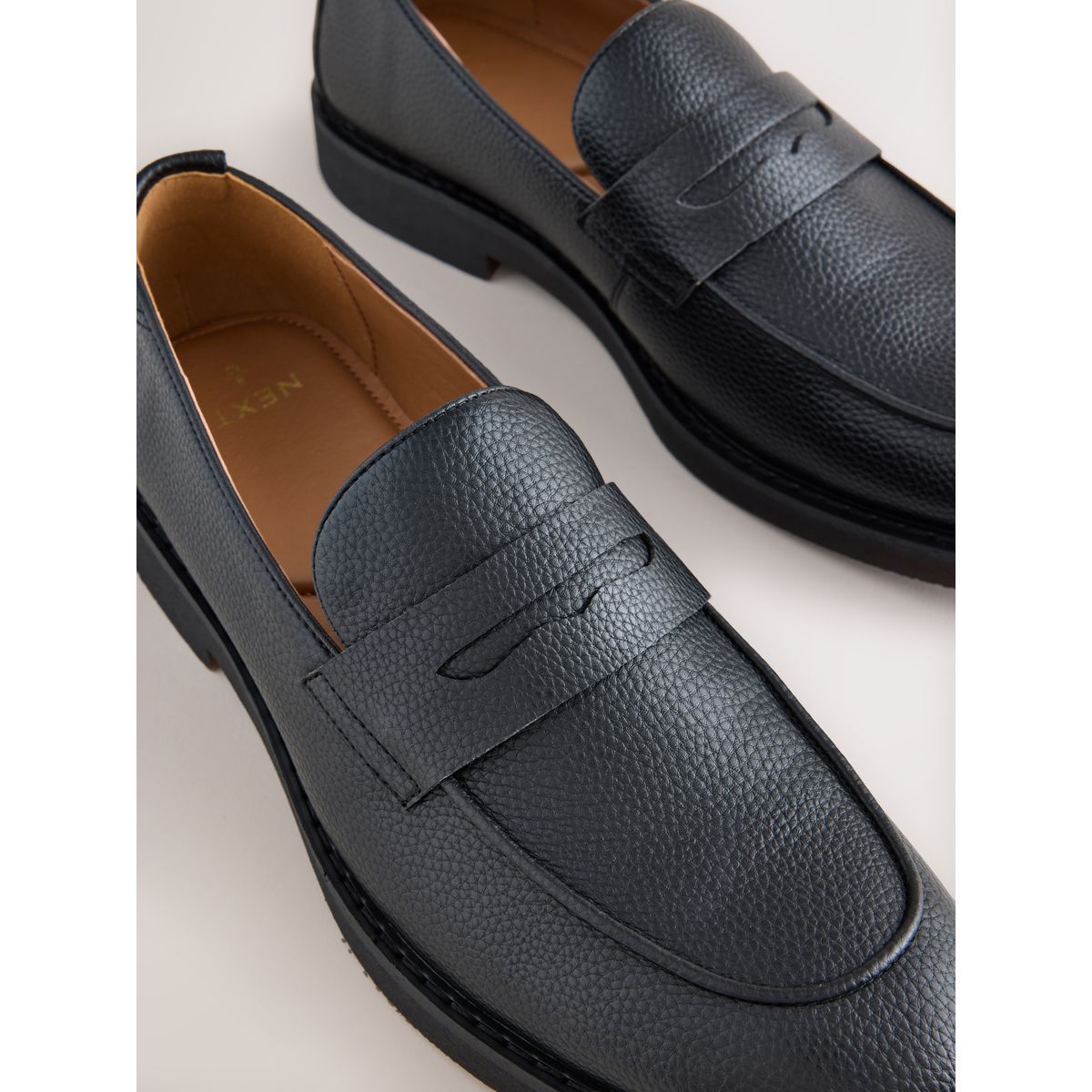 Loafers penny noir, NEXT