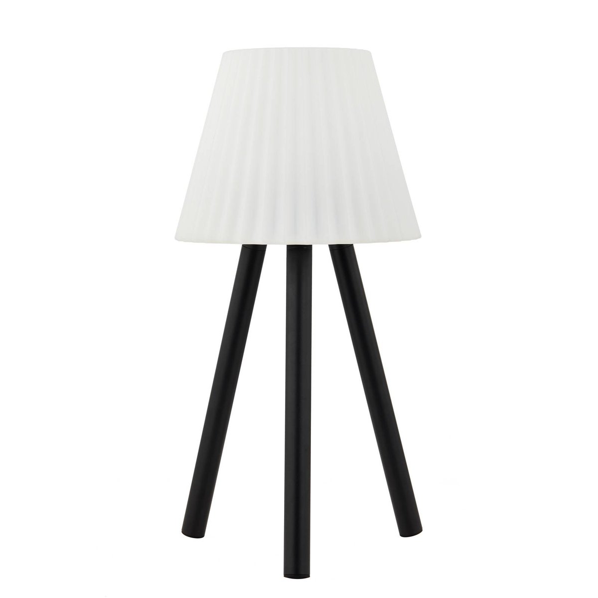 Luminaire de terrasse LED, Jaimy blanc, noir, LINDBY