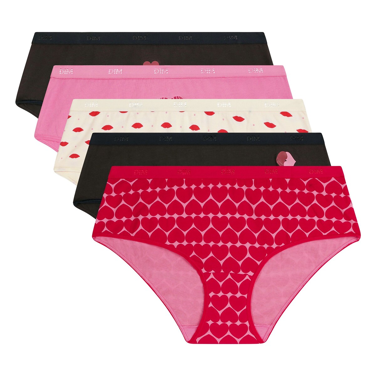 Confezione da 5 boxer POCKETS COTON passione improvvisa , DIM
