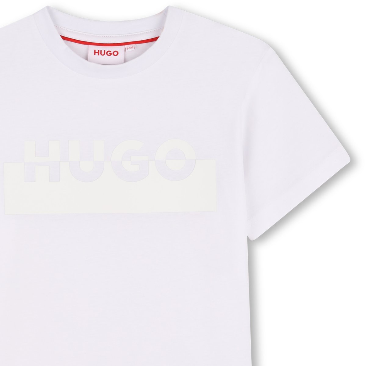 T-shirts à manches courtes blanc, HUGO KIDSWEAR