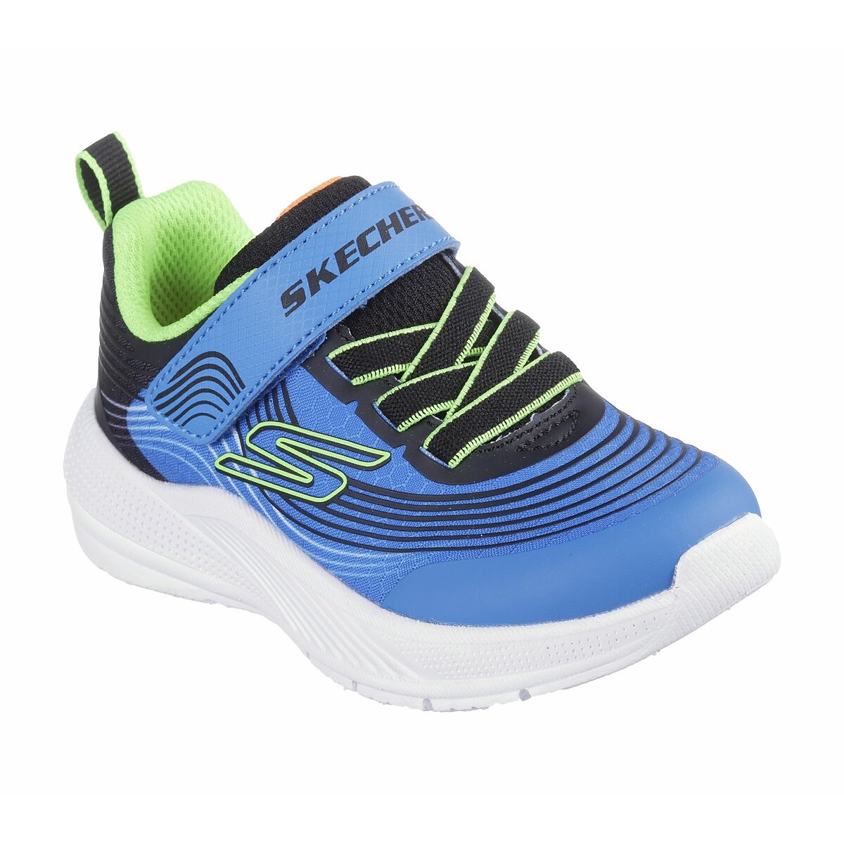 Basket MICROSPEC ADVANCE bleu, SKECHERS