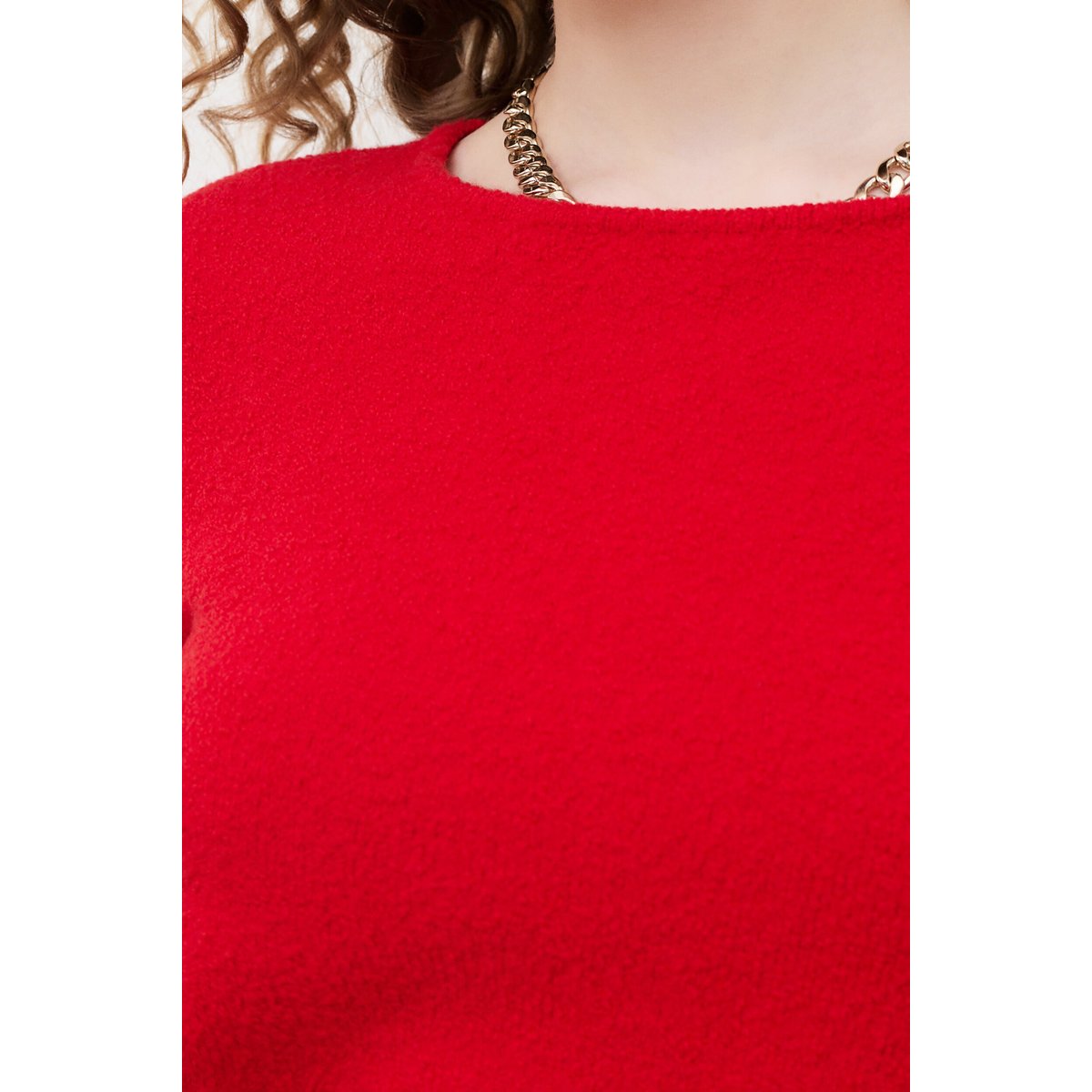 Pull droit col bateau MPIERRE rouge, CAROLL