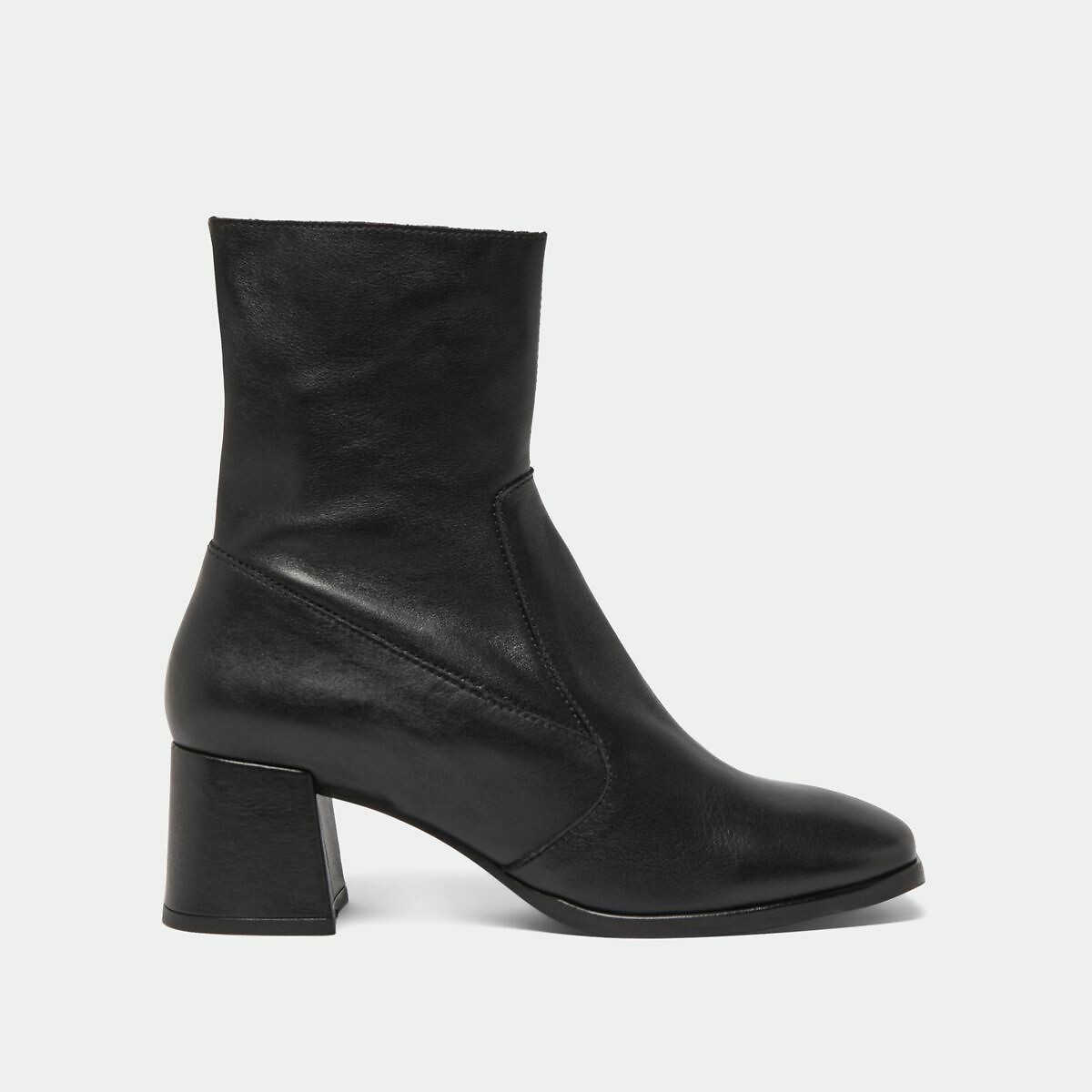 Bottines en cuir Argentat noir, JONAK