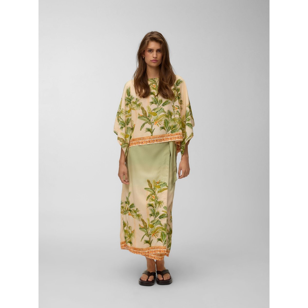 Blouse verte - nile, VERO MODA