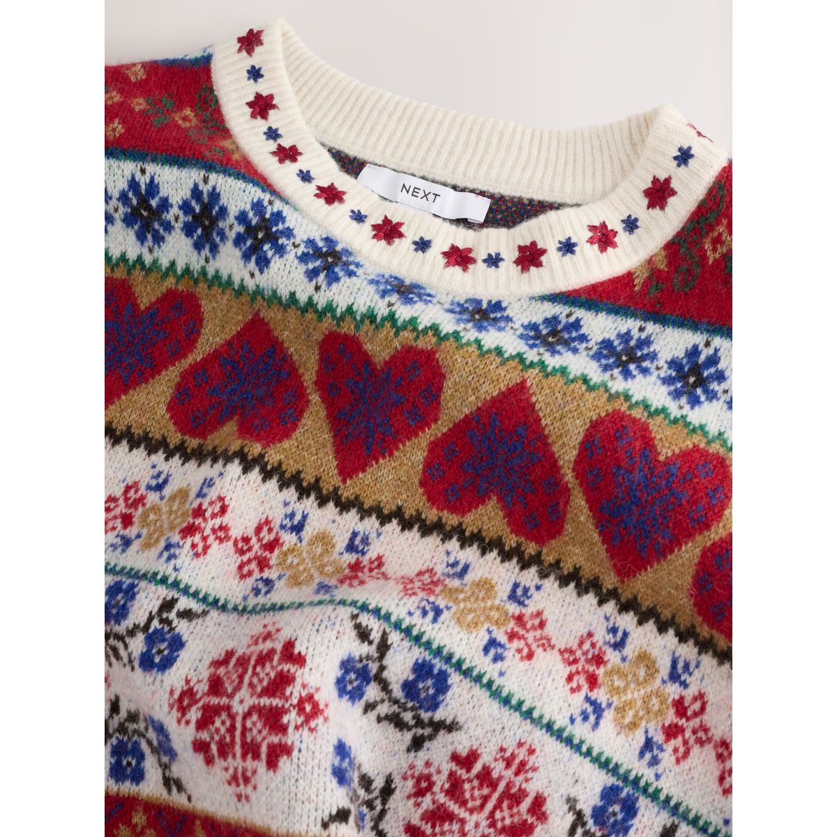 Débardeur en maille contenant de la laine fairisle multiple, NEXT
