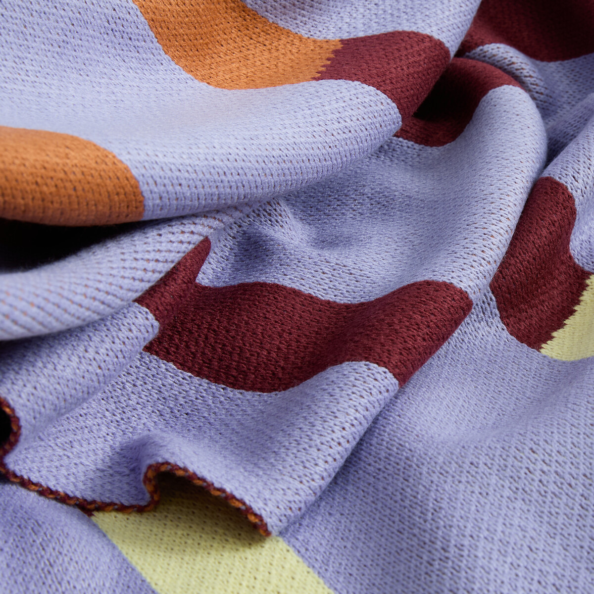 Colcha en jacquard geométrico, LOTTEN multicolor, LA REDOUTE INTERIEURS