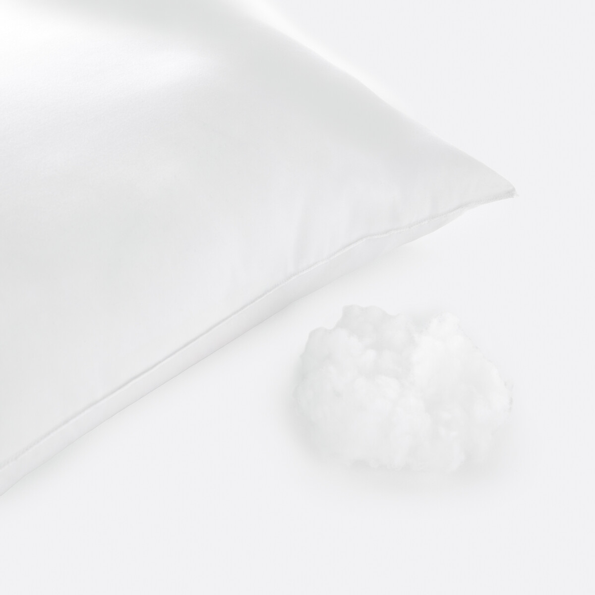 Lot 2 oreillers moelleux protect antiacarien blanc, LA REDOUTE INTERIEURS