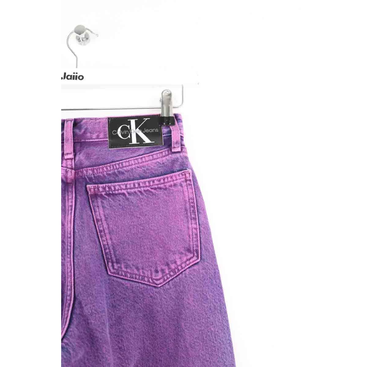 Jean droit - Très Bon État violet, CALVIN KLEIN