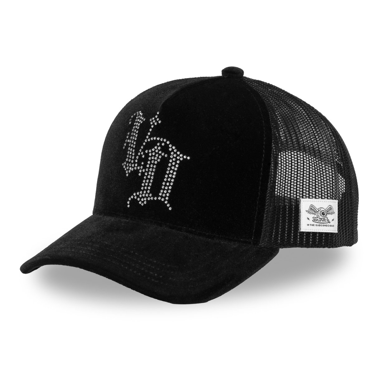 Casquette trucker ROYAL noir, VON DUTCH