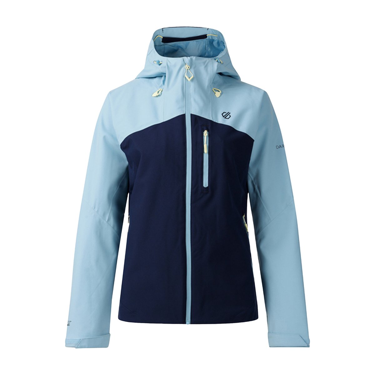 Veste motif/style bicolore TORREK bleu de gris, DARE 2B
