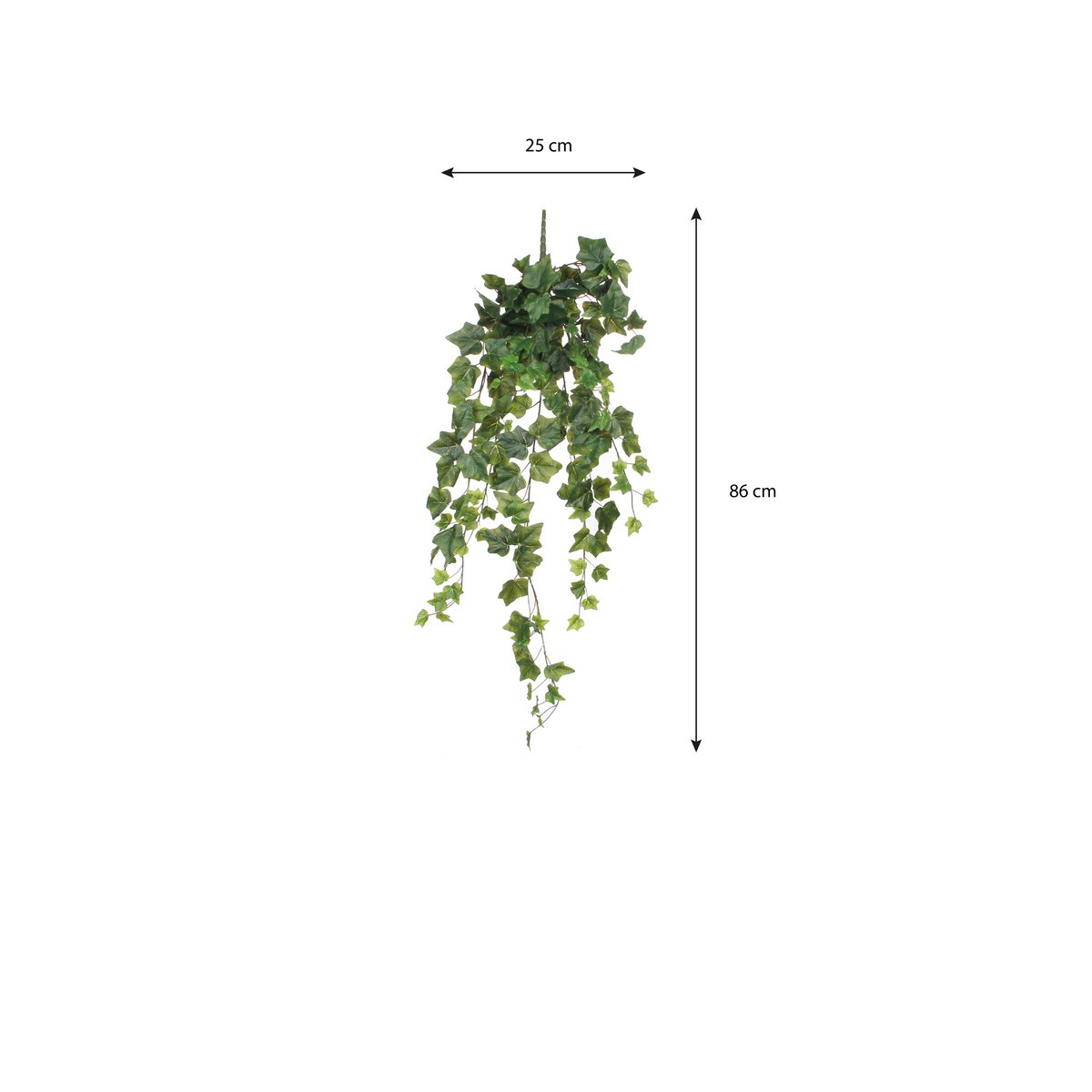 Plante artificielle suspendue IVY vert, MICA DECORATIONS