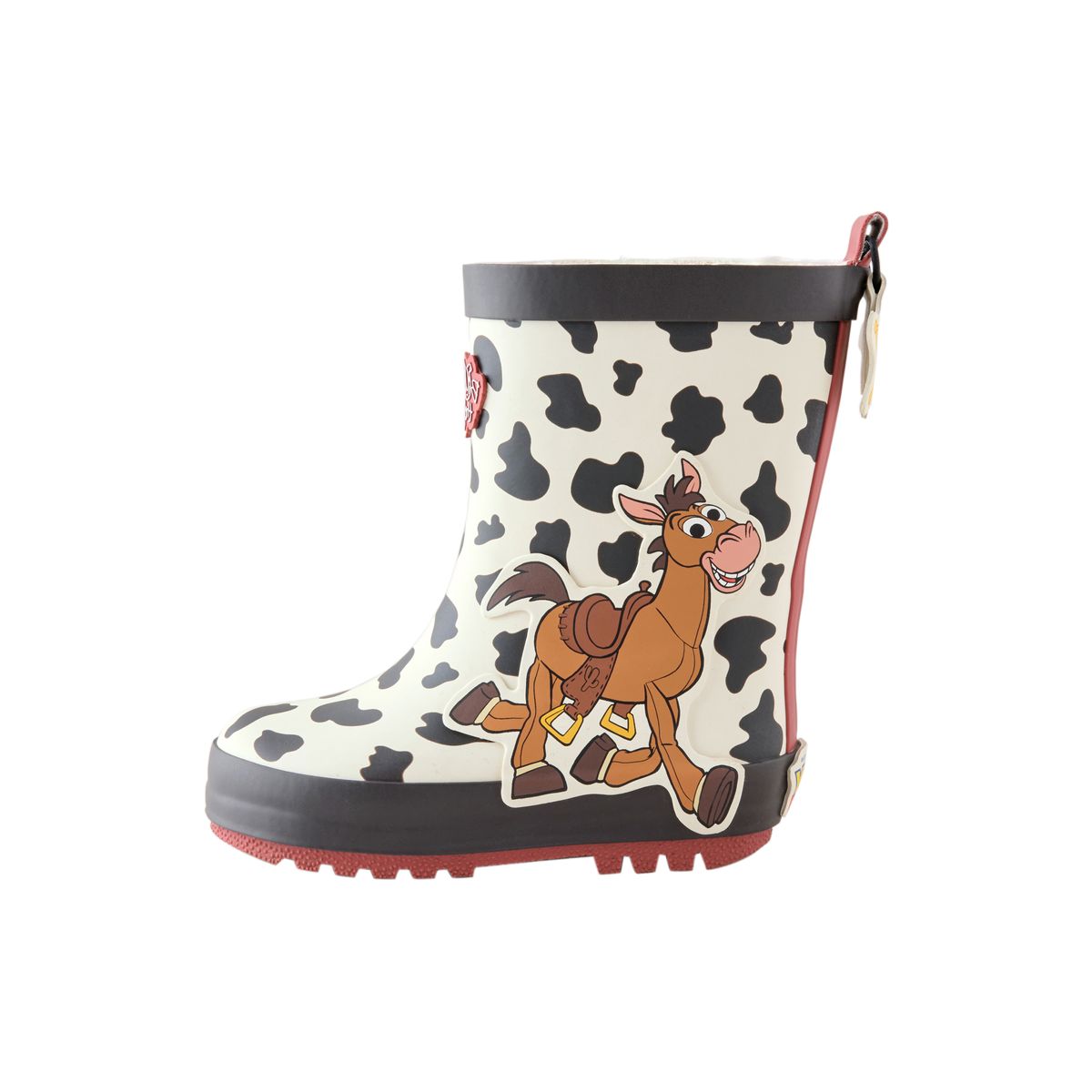 Bottes en caoutchouc toy story noir/blanc/rouge, NEXT
