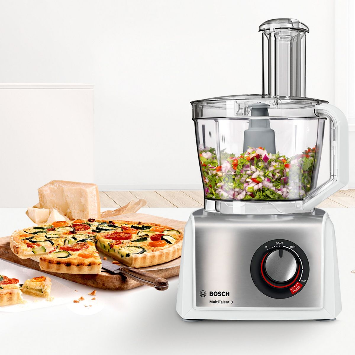 Robot multifonction MC812S820 blanc, BOSCH