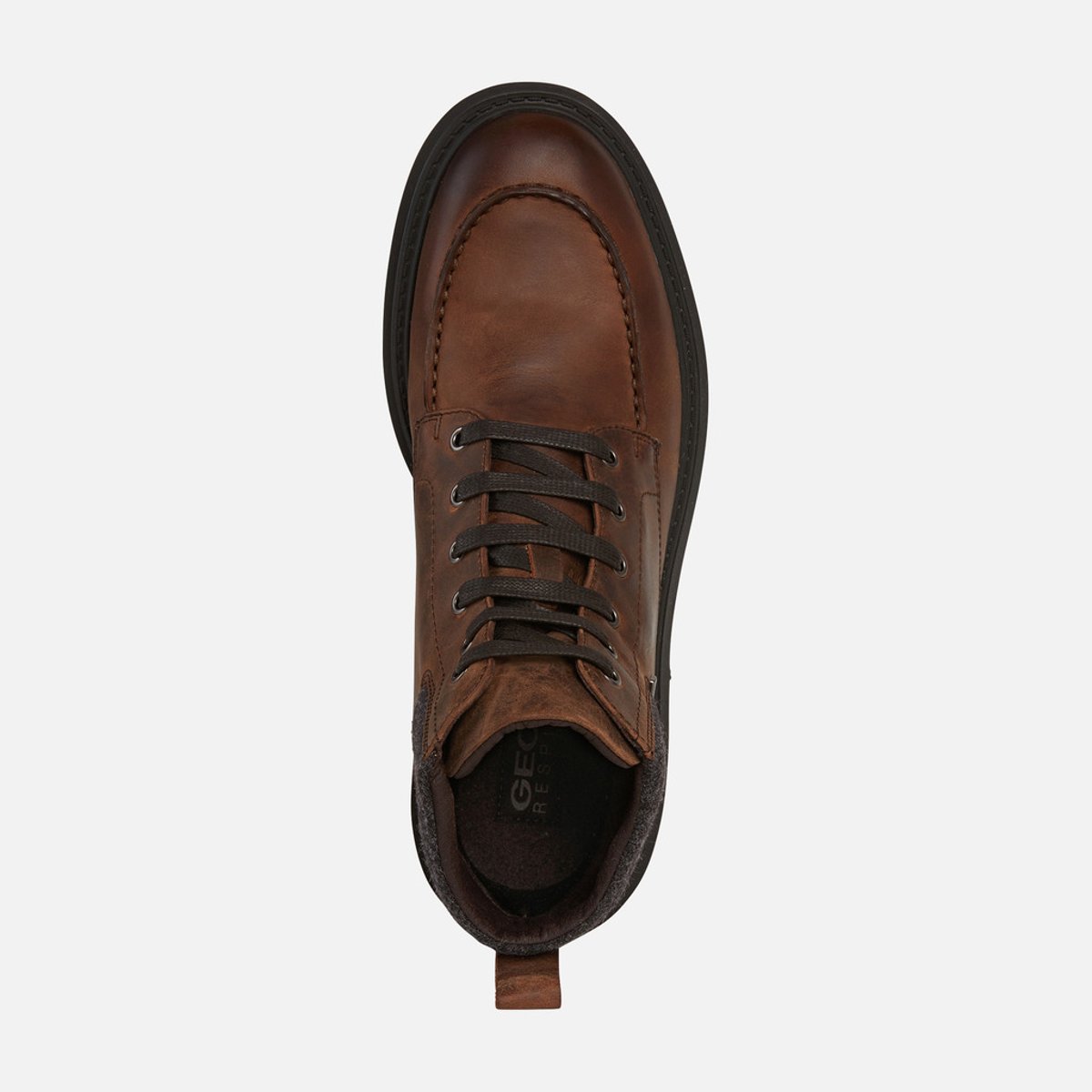 Bottines U FALORIA B ABX brun foncé, GEOX